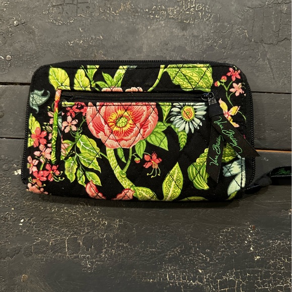 Vera Bradley Botanical Garden Zip Around Wallet - Picture 2 of 4